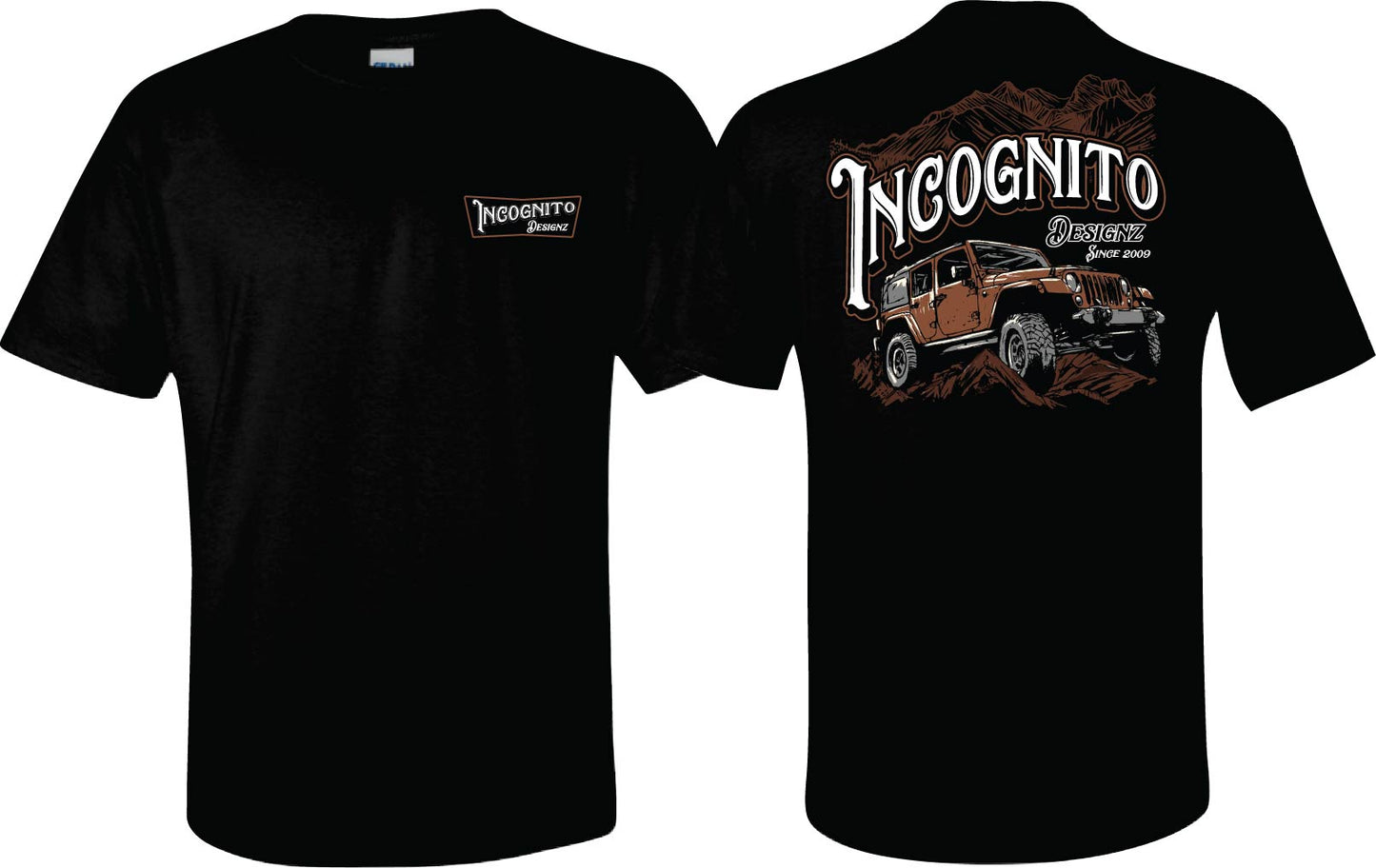 Incognito Jeep T-Shirt Youth