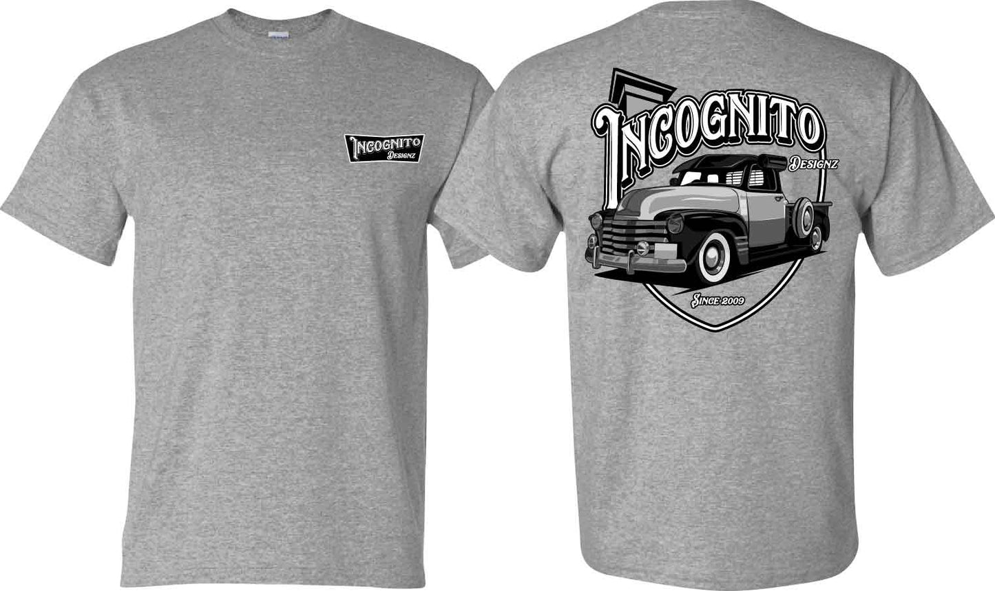 Incognito Old Chevy Truck T-Shirt Adult