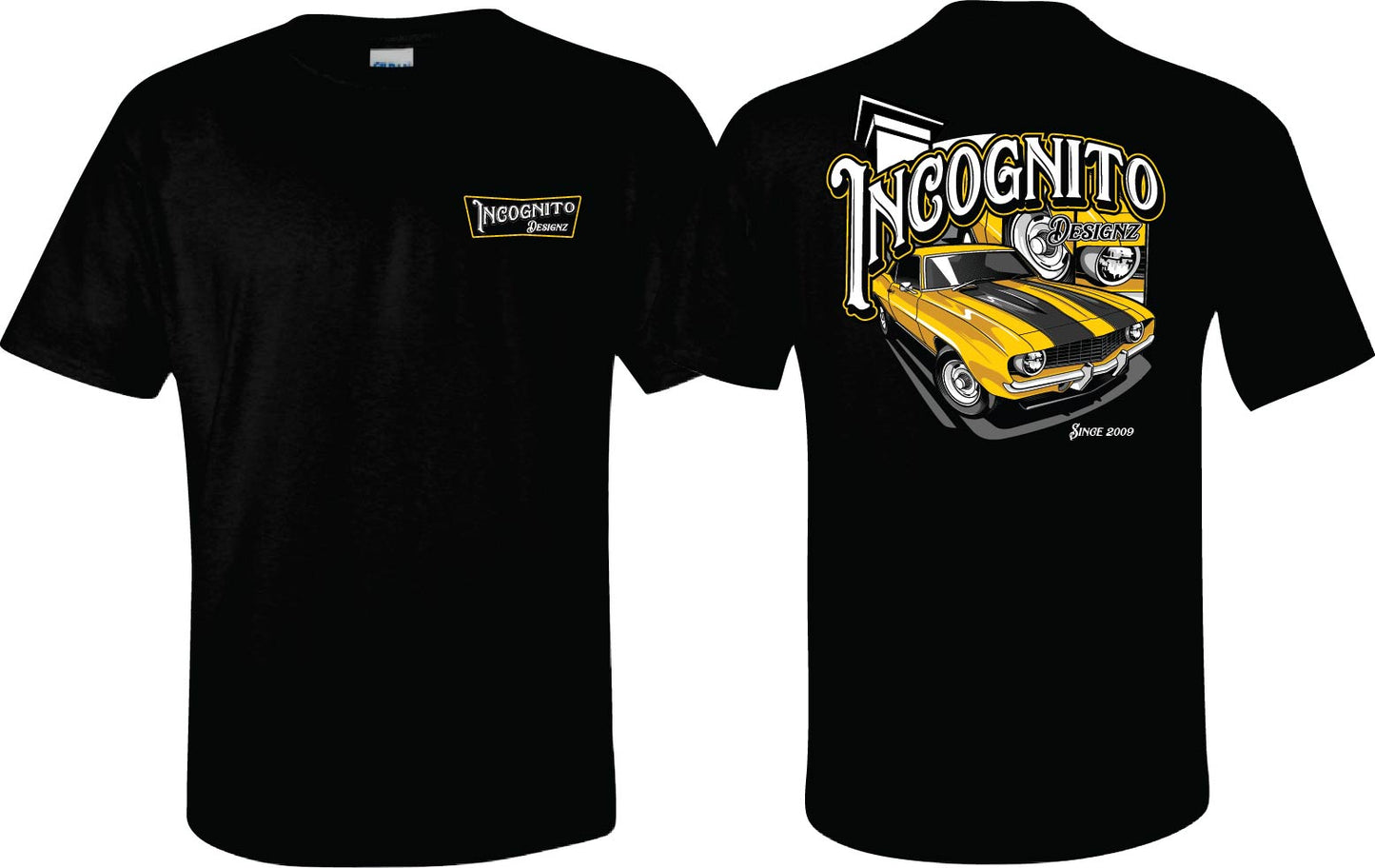 Incognito 69 Camaro T-Shirt Adult