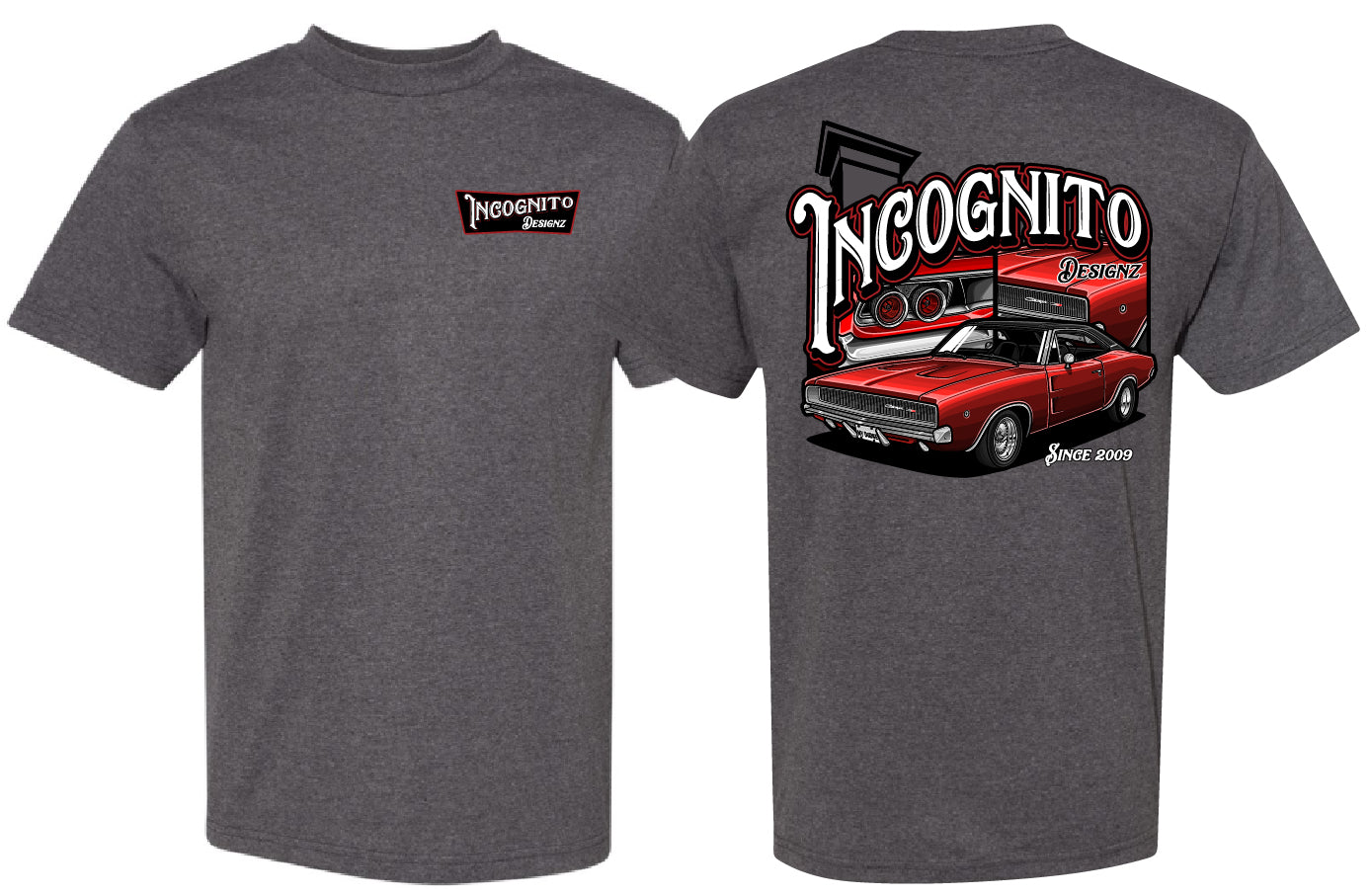 Incognito 68 Charger T-Shirt Youth