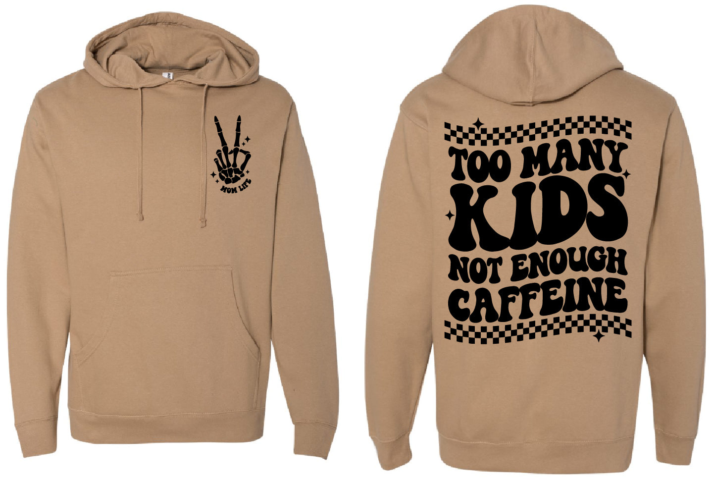 Too Many Kids Hoodie