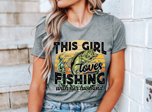 Loves Fishing T-Shirt