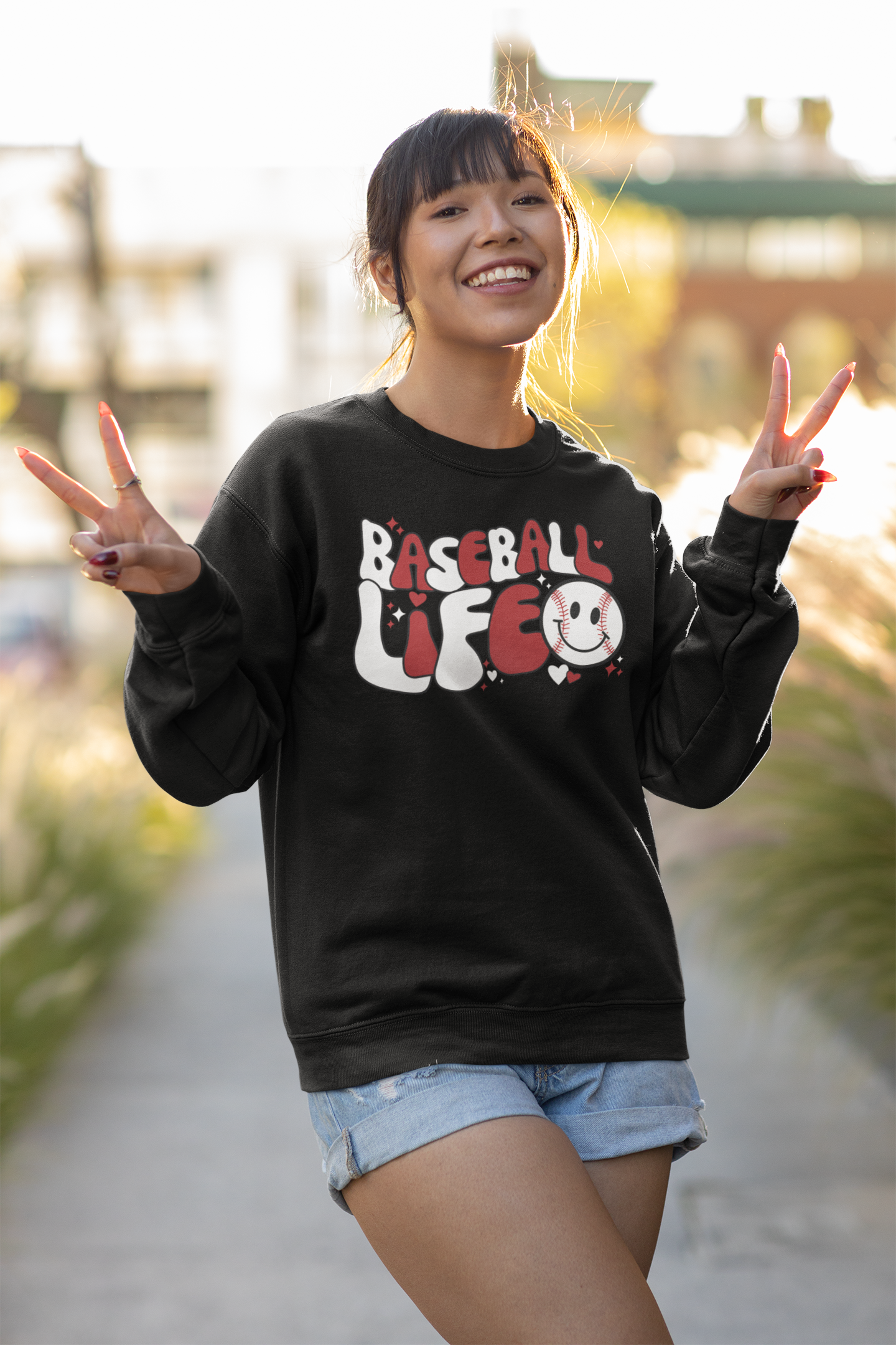 Baseball Life Crewneck